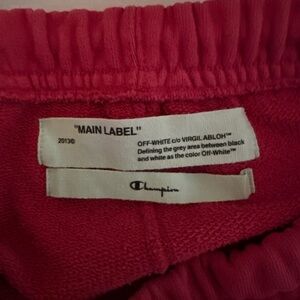 Off white champion shorts
